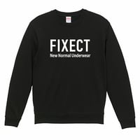 FIXECT - クルーネックスウェット (Black)