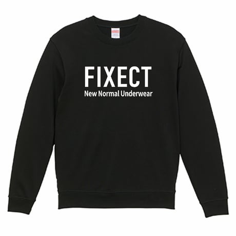 FIXECT - クルーネックスウェット (Black)