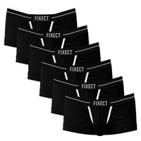 FIXECT-上向きパンツ（Black）- 6枚SET