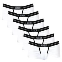 FIXECT-上向きパンツ（White）- 6枚SET