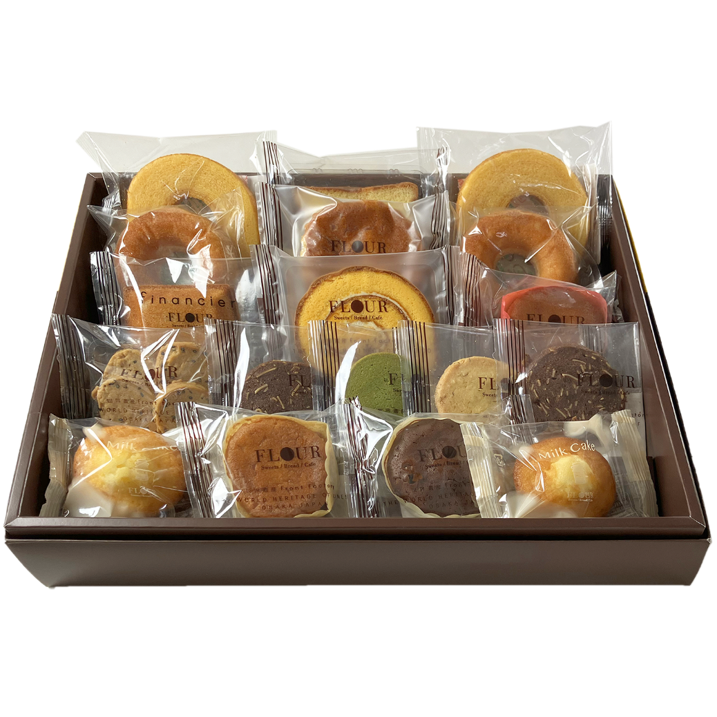 焼菓子詰合せ D（14種類18個入） | Sweets/Bread/Cafe FLOUR
