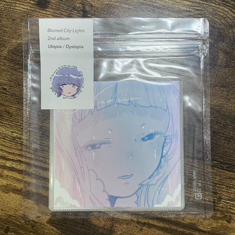 CD】Blurred City Lights - Utopia / Dystopia (＋ポ