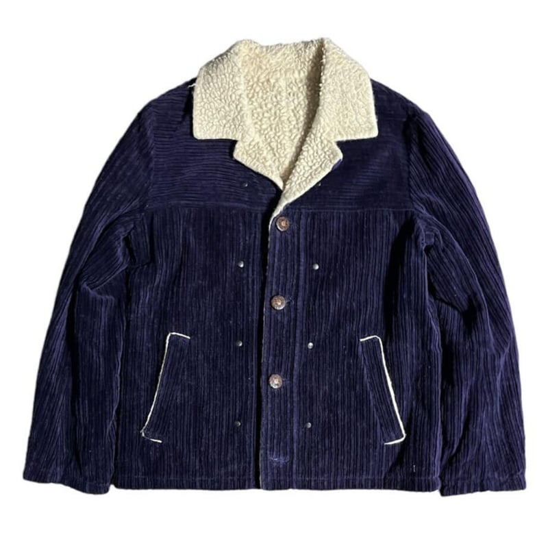 03AW カート期 corduroy boa lunch jacket65身幅