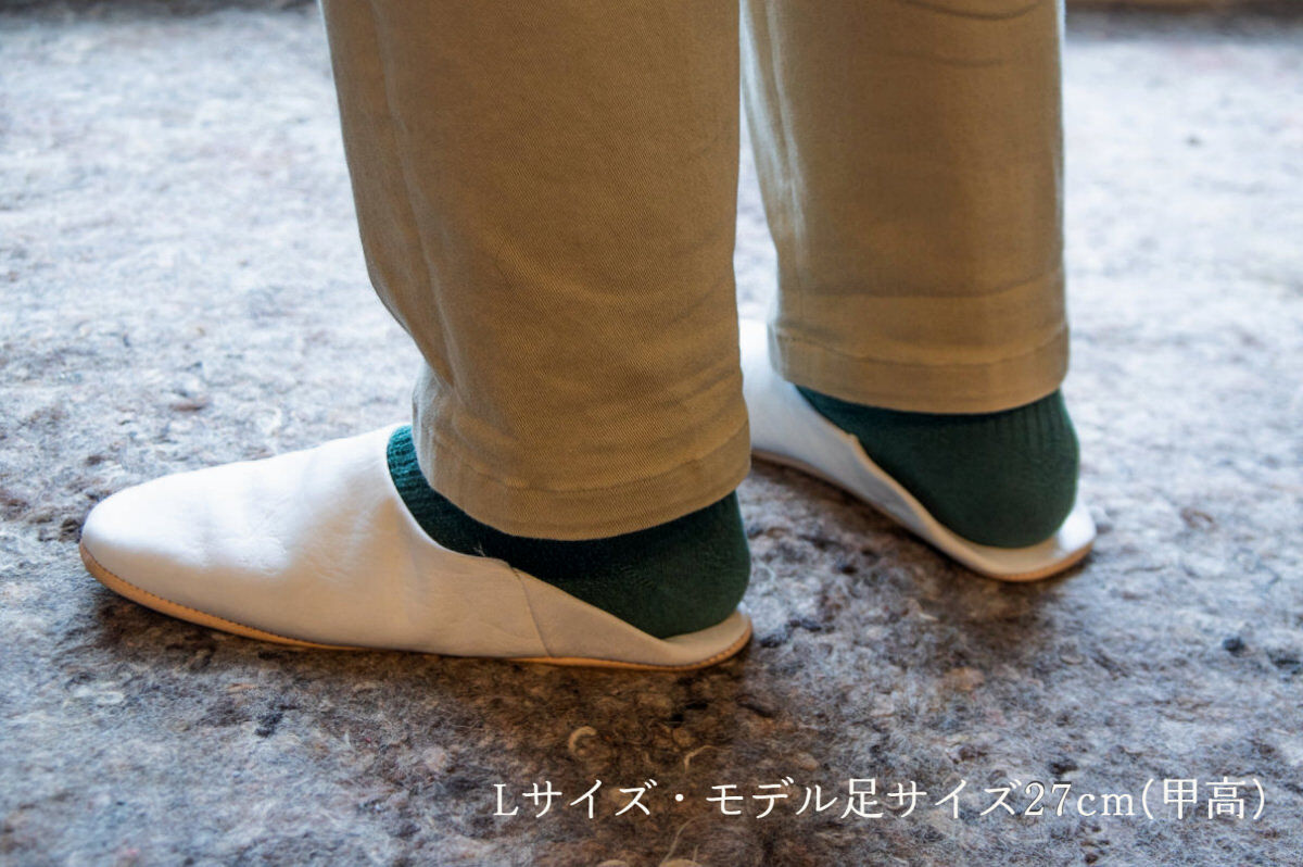 臭くない　バブーシュ　Lサイズ 臭くないバブーシュ Lサイズ モロッコ バブーシュ mocororo 父の日 母