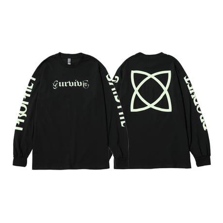 OPTSTUFF DRAWSTRING LONG SLEEVE T-SHIRT