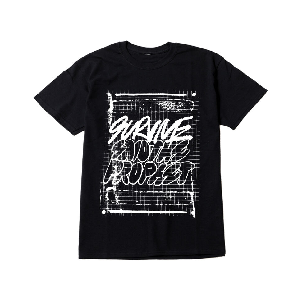 GRAPH PAPER TEE (BLACK) | SSTP OFFICIAL STORE