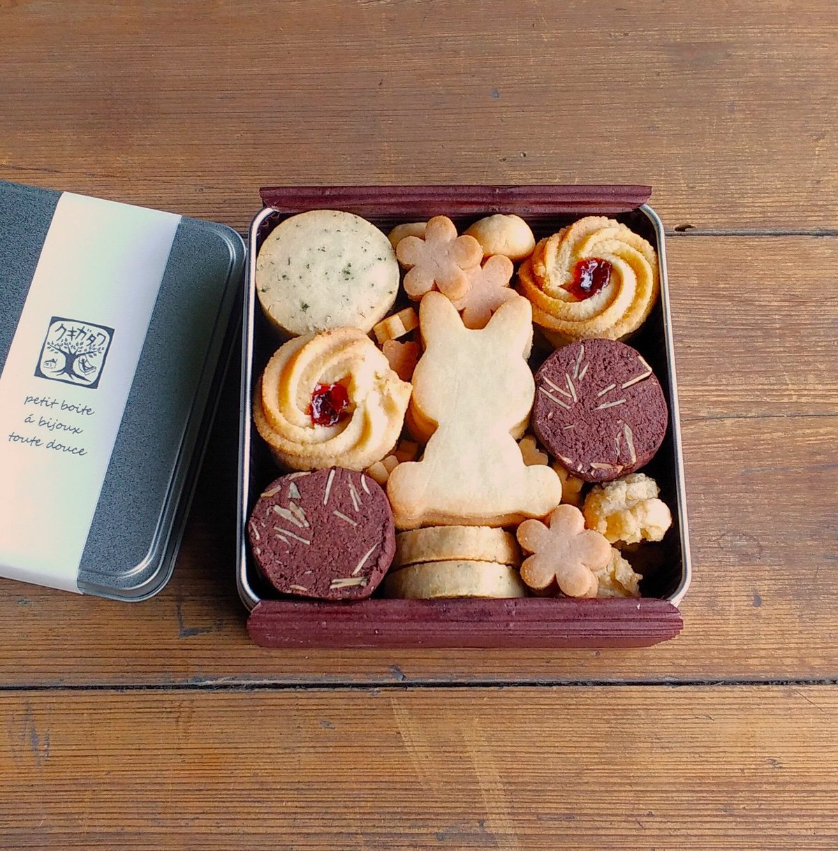 クッキー缶（うさぎ） | クキガタワ