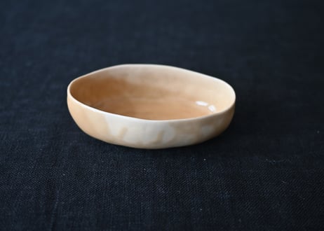 藤本羊子　楕円小皿