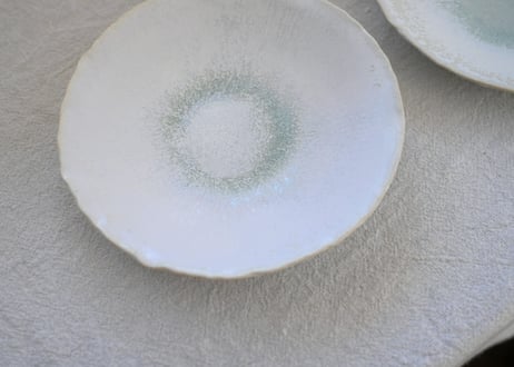 五嶋穂波　　春霞　平皿18cm②
