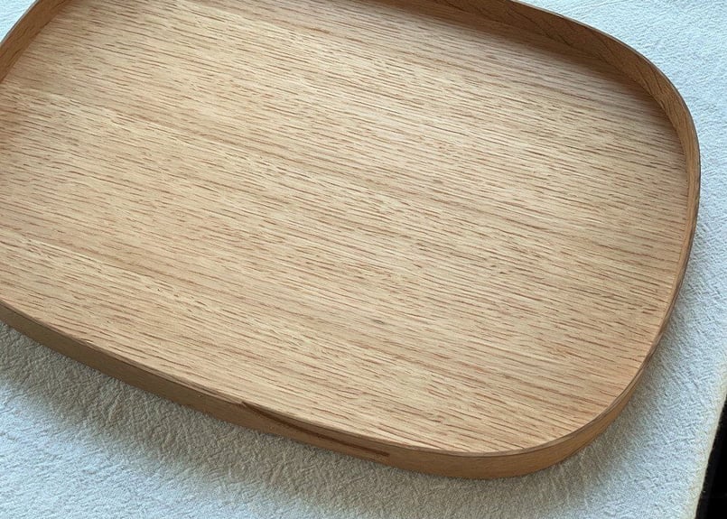 フナハシトモハル 角丸トレイ 特大 | Sno 暮らしのもの