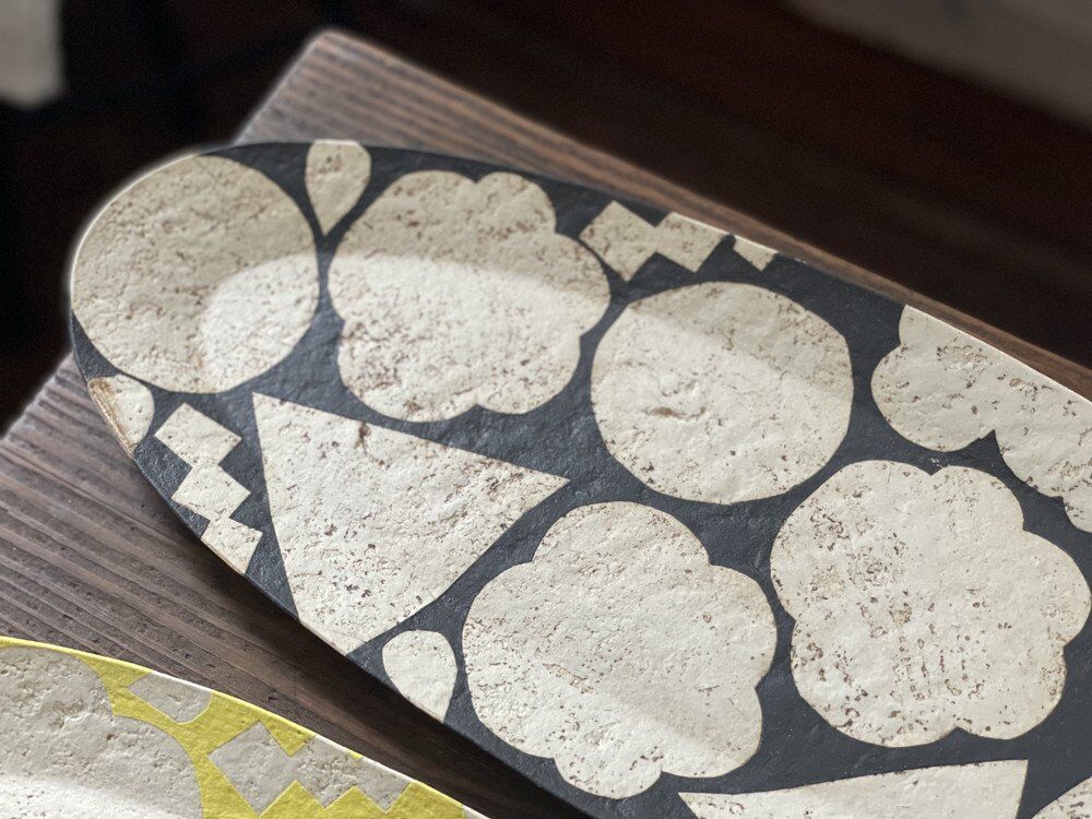 【木村容二郎】オーバル皿2枚セット 木村容二郎 オーバル長皿 | Sno 暮らしのもの