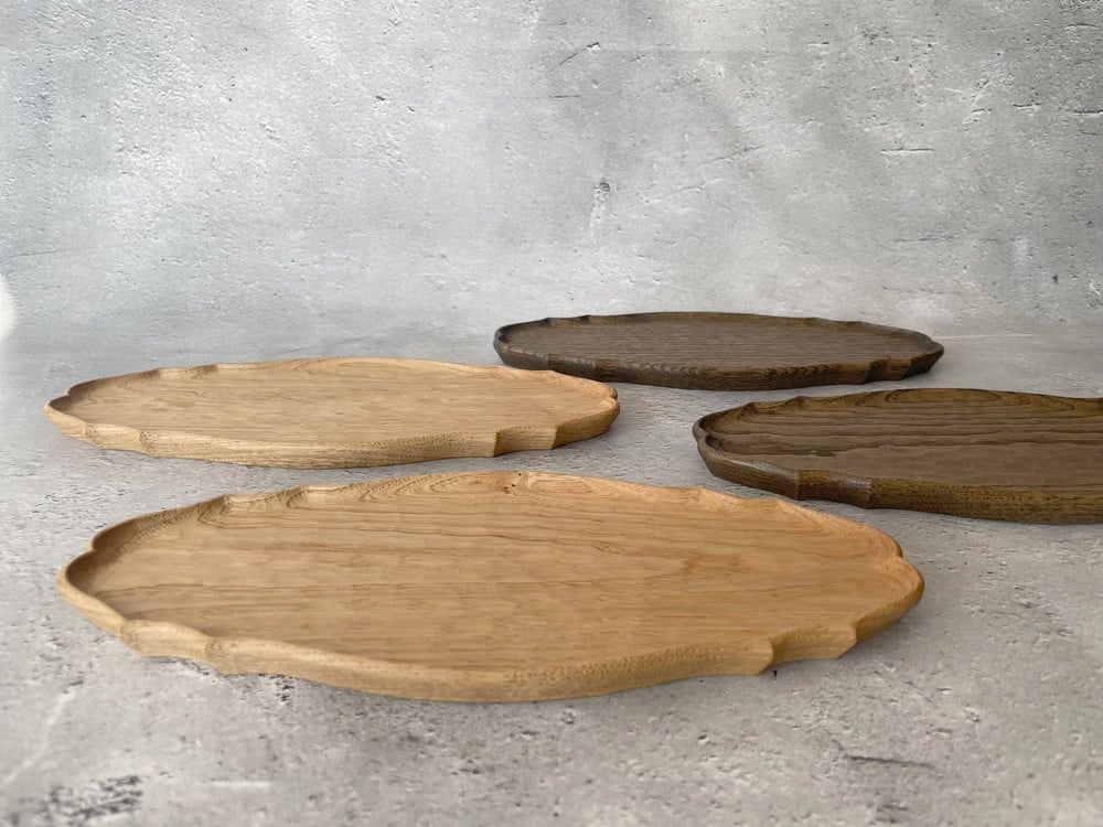 フナハシトモハル オーバルプレート 120*260 | Sno 暮らしのもの