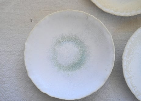 五嶋穂波　　春霞　平皿18cm②