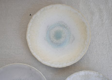 五嶋穂波　　春霞　平皿18cm②