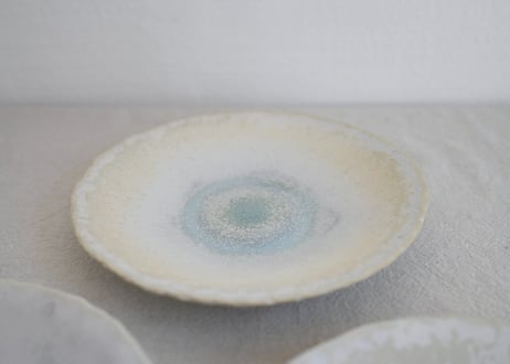 五嶋穂波　　春霞　平皿18cm②