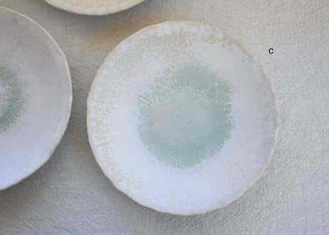 五嶋穂波　　春霞　平皿18cm②