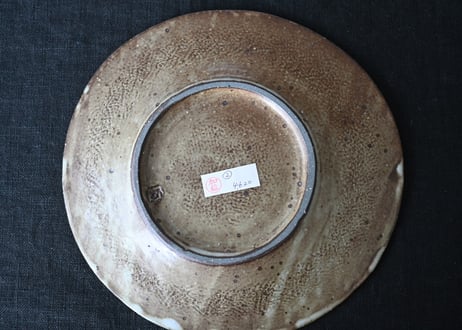 加藤あゐ　ellipse plate M 裏葉柳