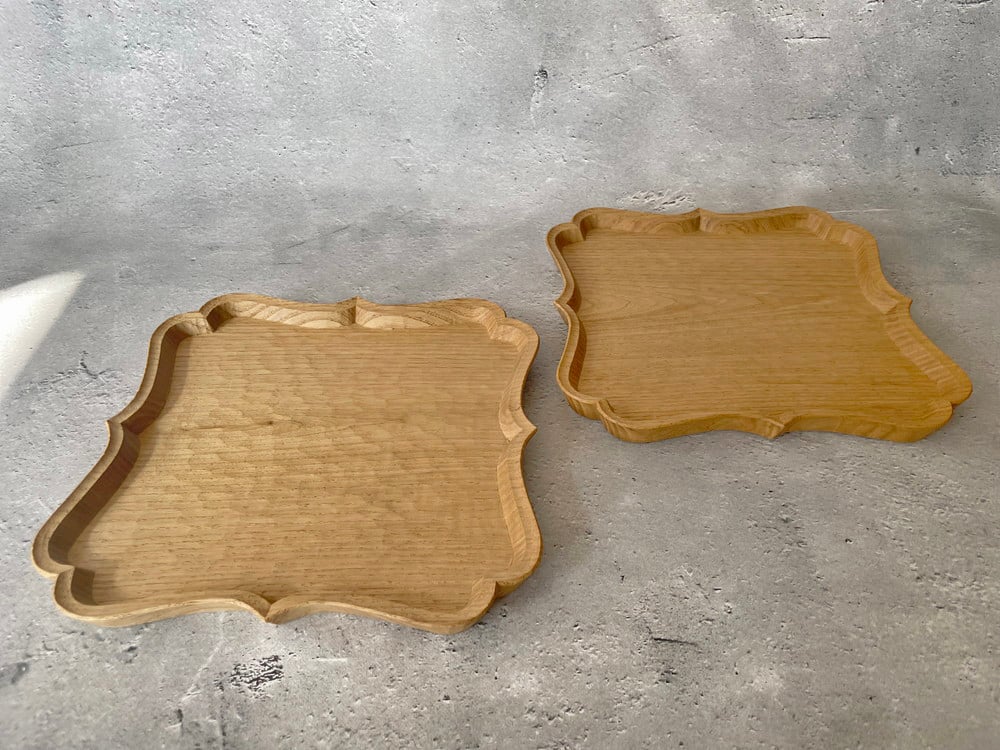 フナハシトモハル 稜花角盆 240*240 | Sno 暮らしのもの