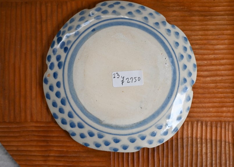 美品　作家　ムーニーともみさん　絵皿　益子陶器市 美品 作家 ムーニーともみさん 絵皿 益子陶器市