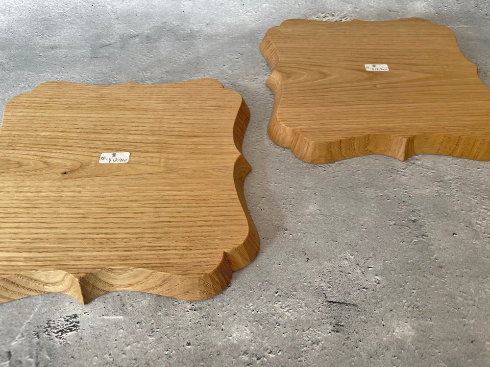 フナハシトモハル 稜花角盆 240*240 | Sno 暮らしのもの