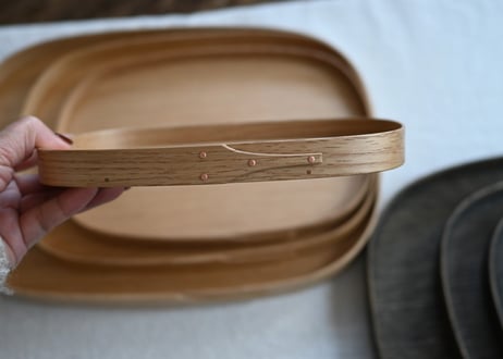 フナハシトモハル  角丸トレイ　4サイズ