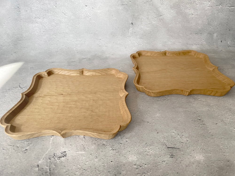 フナハシトモハル 稜花角盆 240*240 | Sno 暮らしのもの