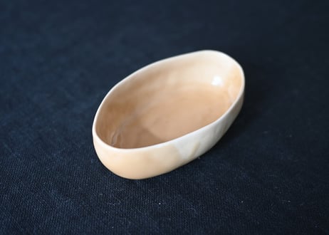 藤本羊子　楕円小皿