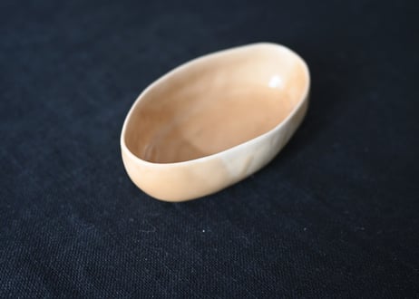 藤本羊子　楕円小皿