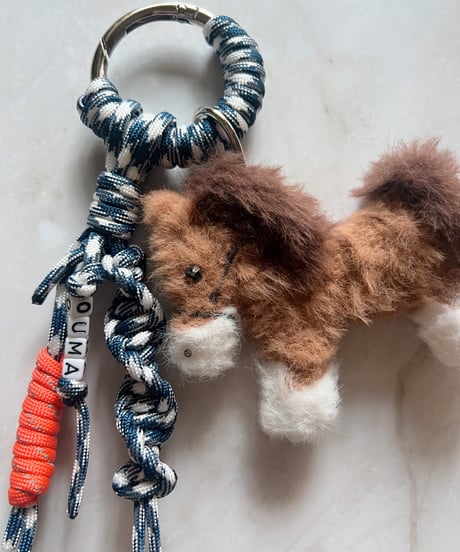 【即納】carabiner charm / OUMASAN / orange