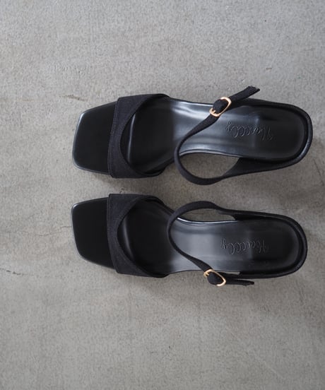 【即納】ichimanpo sandal / rinen black