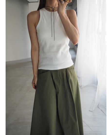 【即納】cup in american sleeve tank