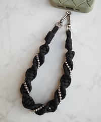 【即納】smartphone strap / ball design / black