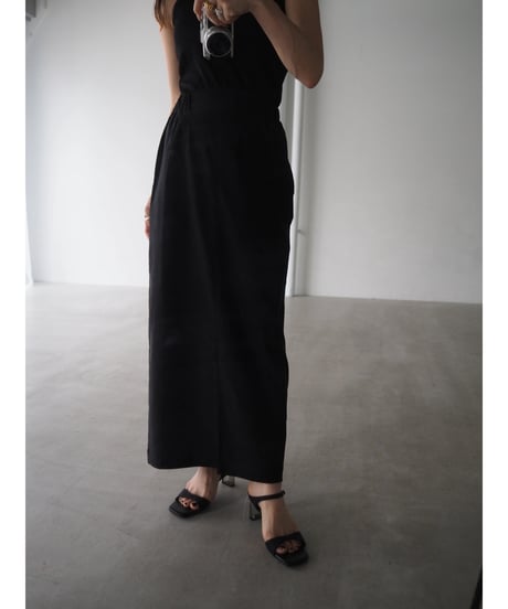 2026 hyper stretch tight skirt / black