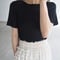 【即納】wide rib tops / black