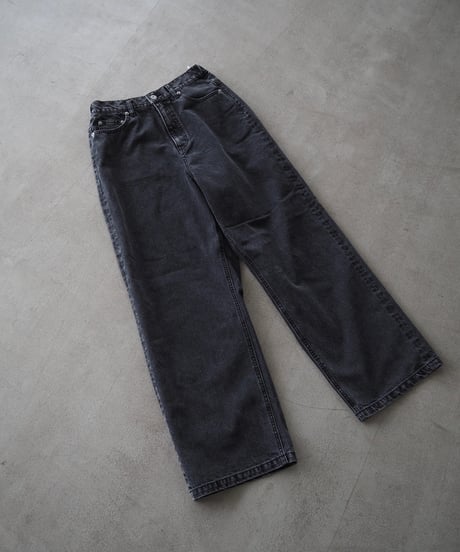 【接触冷感】straight denim / gray