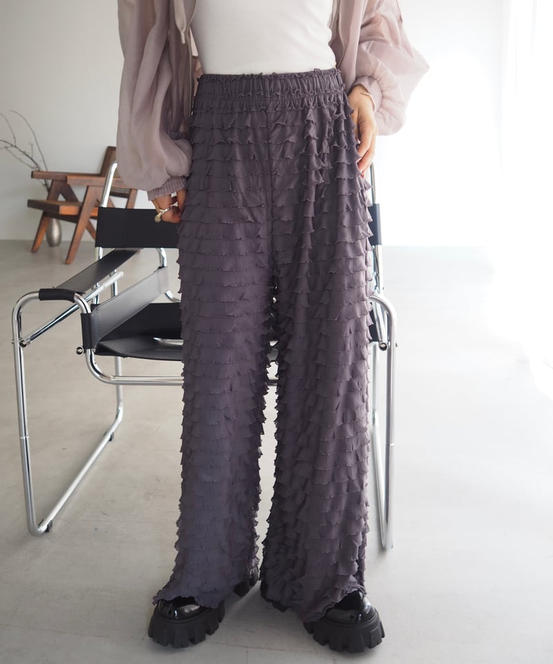 herin フリフリパンツ furifuri pants / gray | herin