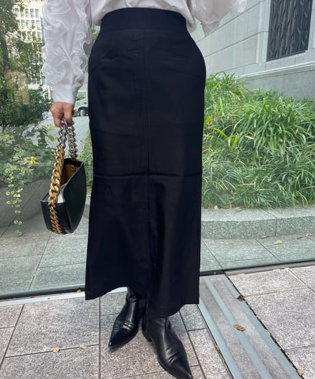 ハイパーストレッチ裏起毛タイトスカート