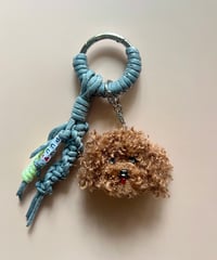 carabiner charm / kurukuru poodle