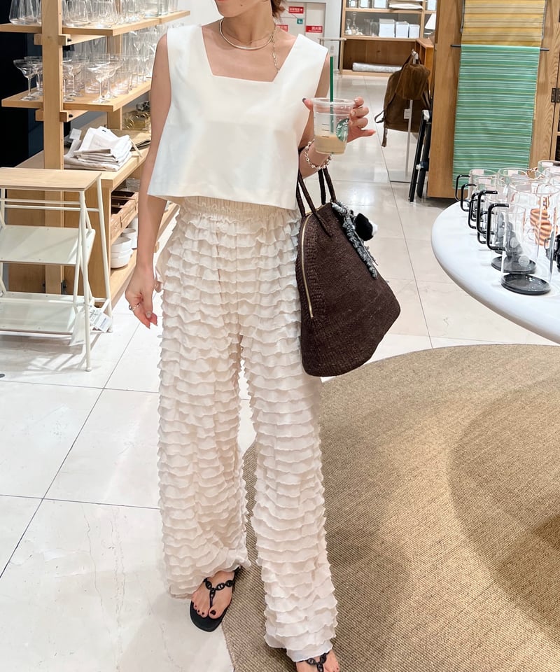 herin フリフリパンツ furifuri pants / ivory | herin