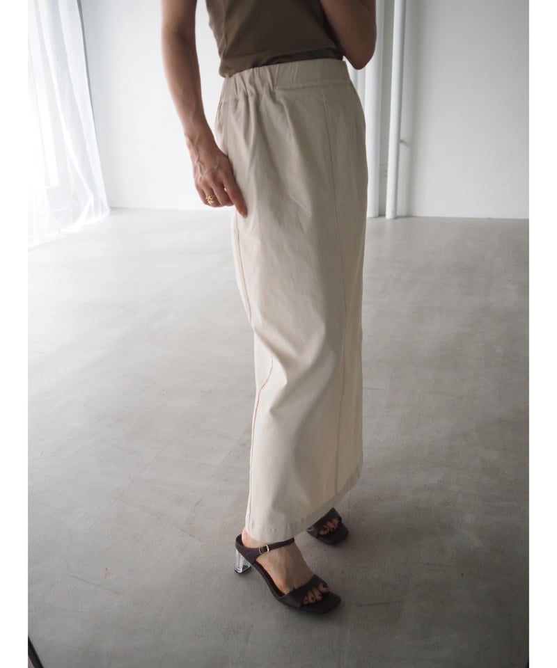 即納】2026 hyper stretch tight skirt / off | herin