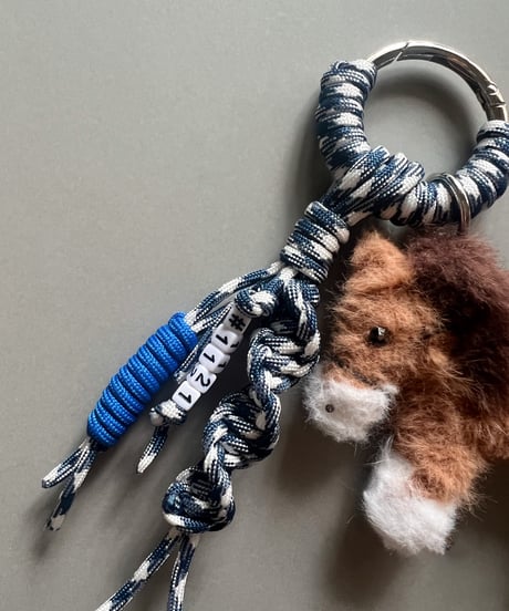 【即納】carabiner charm / OUMASAN / BLUE