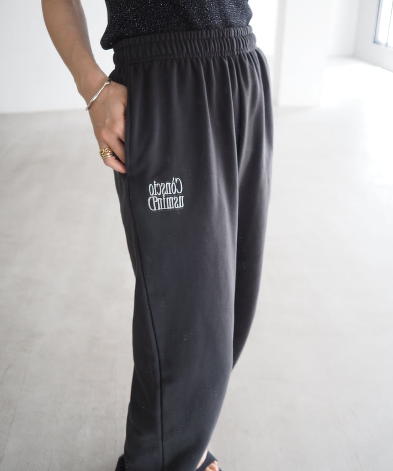 logo jogger pants / sumikuro | herin