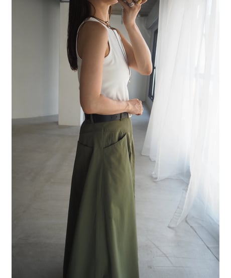 【即納】cup in american sleeve tank