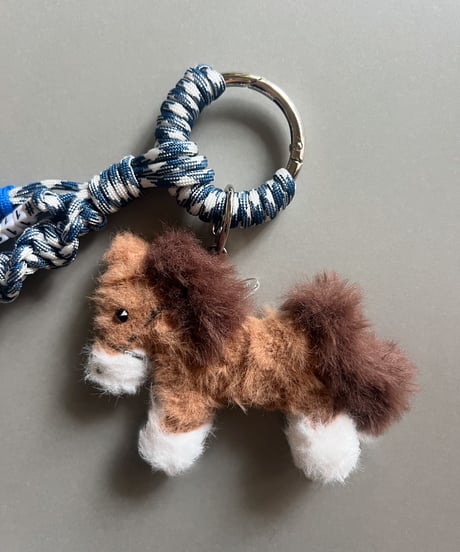 【即納】carabiner charm / OUMASAN / BLUE
