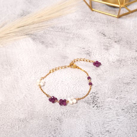 お相手があなたと一緒にいたいと強く思う　縁結びブレスレット アイオライト お相手があなたと一緒にいたいと強く思う 縁結びブレスレット アイオライト