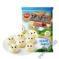 思念豚豚包蜜香紅豆 300ｇ 饅頭 紅豆饅頭 甜饅頭 豚形 中華まんじゅう　あずぎまんじゅう　豚あずぎパン 【冷凍便】