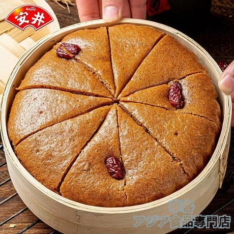 安井 紅糖発糕 400g 黑糖糕 紅糖糕 黒糖スポンジケーキ 黒糖蒸しパン【冷凍便】