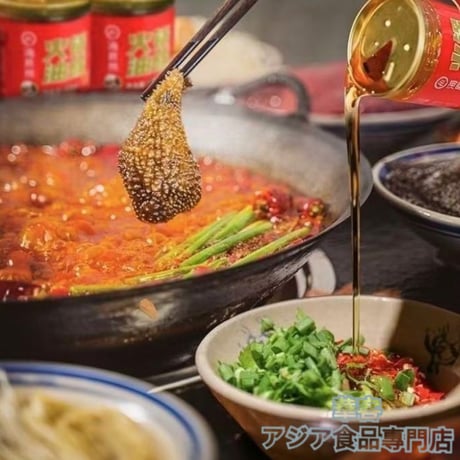海底捞 火锅油碟 60g 海底撈 火鍋沾料 火鍋つけオイル 香油 芝麻油 お鍋 ソース たれ　だれ 【常温便】