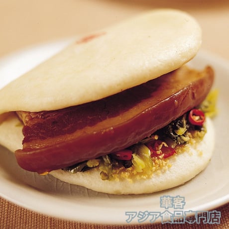 友盛 実恵 大割包 720ｇ 刈包 荷葉包 饅頭 包子 中華まんじゅう 割パン 台湾ハンバーガー 中華割りパン【冷凍便】