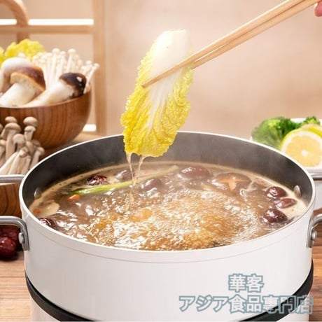 蜀大侠 清湯火锅底料 ４個入り 300g 牛油火鍋底料 麻辣燙　火鍋の素 4割れ お鍋の素 キチン キノコ サンセン トマト スープン【常温便】